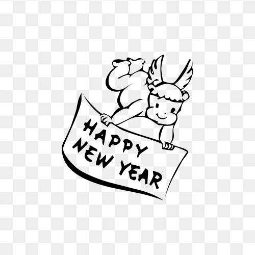 free happy new year clipart png